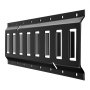 VEVOR E-Track Tie-Down Rail Kit, 4 Pack 0.4 m E Track Rails, 2 U-Shaped Hooks, 2 Tool Holders, 2 Track Shelf Brackets, 2 Tire Holders, 2 Cable Storage Rings, 8 End Caps & 1 Bag, Fit for Vans Trailers