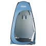 VEVOR Pop up Privacy Tent, Instant Portable Privacy Tent Changing Room with Bag, Ground Stakes, Ropes, Carry Bag, 190T Polyester with Silver Coating, Quick Setup, for Camping, Beach, Fishing