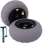 VEVOR Balloon Beach Wheels Wymienne opony plażowe 15.7 "TPU 176LBS Ładowność