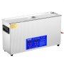 VEVOR 10 L Ultrasonic Cleaner, 300 W Professional Cleaning Machine with Timer and Heater, 40kHz Ultrasonic Cleaner with Basket for Gun Parts, Bullets, and Military Supplies