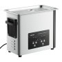 VEVOR 6L Ultrasonic Cleaner, Professional Ultrasonic Cleaner Machine with Cleaning Basket & Digital Display, 120W Stainless Steel 40kHz Cleaning Machine for Watches, Razors, Jewelry, Coins and More