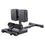 VEVOR Sissy Squat Machine, wielofunkcyjna ławka do głębokich przysiadów Sissy do treningu mięśni nóg, składany trenażer przysiadów dla tułowia, talii i pośladków, urządzenie do treningu nóg do domowej siłowni