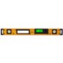 VEVOR Digital Inclinometer Aluminum Spirit Level with LCD Screen, 600mm Length, 3 Vials, Measuring Range 0-360° (4x90°), 0.5mm/m Accuracy, Memory Recording & Hold Function