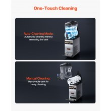 VEVOR 1x15L Slush Ice Machine Slush Ice Machine 500W Slush Machine Commercial