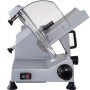 VEVOR Commercial Meat Slicer 320W, Electric Slicer Food Cutter with 12-inch Carbon Steel Blade, 0-15mm Adjustable Thickness for Meat
