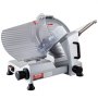 VEVOR Commercial Meat Slicer 320W, Electric Slicer Food Cutter with 12-inch Carbon Steel Blade, 0-15mm Adjustable Thickness for Meat