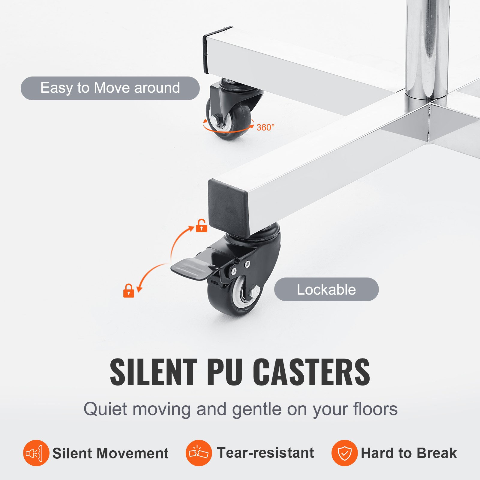 Wózek laboratoryjny VEVOR, wózek na sprzęt, technika medyczna, wózek do serwowania, 811-1396 mm, regulowany, z szufladami, nośność 16,5 kg, 325 x 265 mm, wózek laboratoryjny, wózek medyczny, salony fryzjerskie, kliniki stomatologiczne itp.