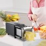 VEVOR Electric French Fry Cutter, Potato Cutter with 1/2 & 3/8 Inch Stainless Steel Blades, Potato Cutter and Shredder with Anti-Slip Feet, for Potatoes, French Fries, and Vegetables