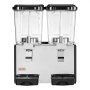 VEVOR Commercial Beverage Dispenser 2 Tanks 18 L / 19 QT Per Tank, Stainless Steel Juice Dispenser, Ice Tea Drink Machine with 7℃ to 12℃ Cooling Temperature, for Cold Drink Restaurant Bar Party