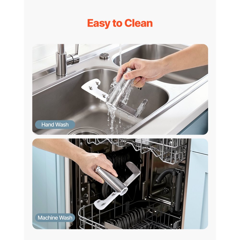 VEVOR Commercial Hard Ice Cream Machine, 500W 5L per Hour, Gelato Hard Serve Ice Cream Maker with 2.8L 304 Stainless Steel Cylinder, Auto Clean LED Panel High Productivity for Snack Bar Restaurants