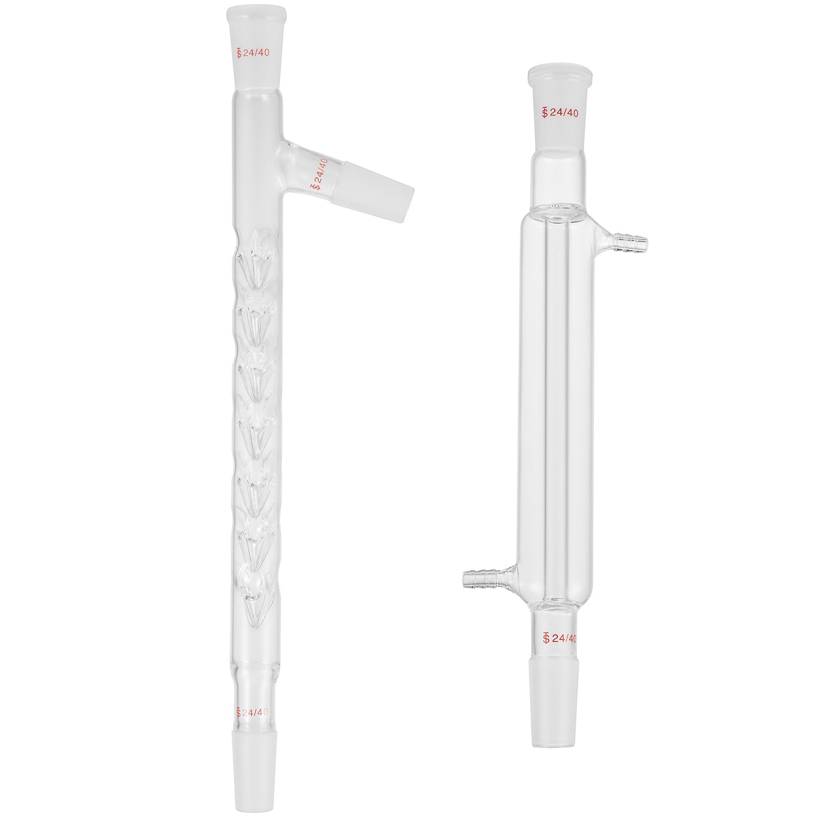 Urządzenie do destylacji VEVOR Destylacja laboratoryjna 13-częściowe szkło laboratoryjne 24/40 1000ml