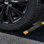 VEVOR Parking Stopper, 446 mm 2 Pcs Heavy Duty Parking Aid for Garage, PP Curb Garage Floor Stopper with Reflective Strips, Vehicles Gadgets for Cars Vans Trucks Tire Wheel Guide Block Stops Bumpers