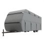 VEVOR Caravan Protective Cover for 8.5-9.4 m Caravans, Waterproof and Windproof Oxford Fabric Caravan Cover, Universal Caravan Cover with Storage Bag, Repair Patch, and Straps