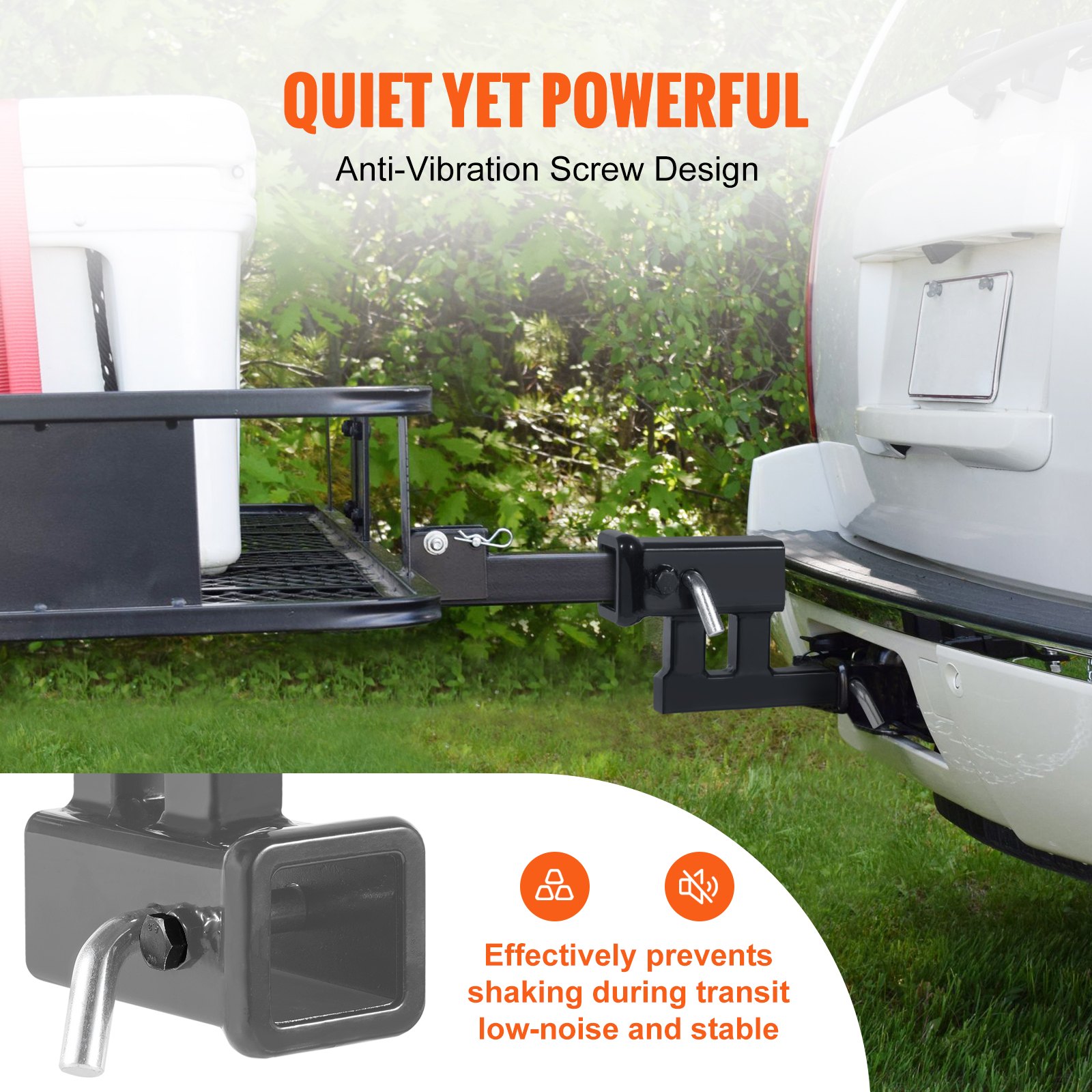 Przedłużacz VEVOR Rise-Drop Extender Zaczep przyczepy Odbiornik Adapter 1-1/4" do 2