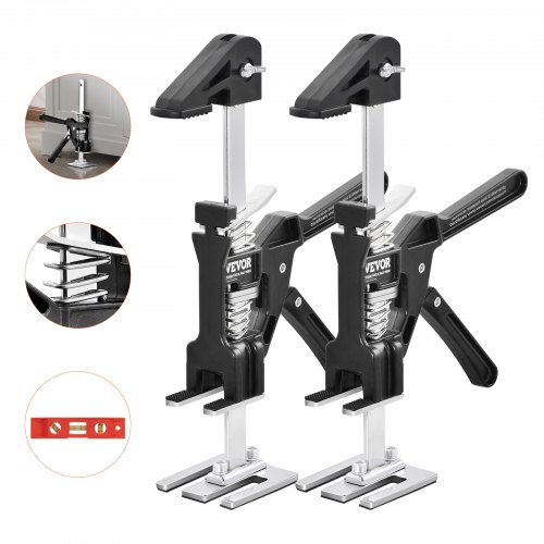 Narzędzie ręczne z ramieniem VEVOR Podnośnik oszczędzający pracę Podnośnik 120 mm Wysokość podnoszenia 2 szt. Narzędzie do podnoszenia ręcznego Regulator wysokości płytek ceramicznych, 200 x 60 x 260 mm Wielofunkcyjne ręczne narzędzie do podnoszenia Podnośnik ręczny Podnośnik ręczny do szafek