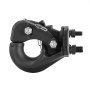 VEVOR towbar, 13T towing capacity, towbar hook suitable for 63.5-76.2mm bezel rings with mounting kit, black powder coating, wear-resistant, suitable for various vehicles
