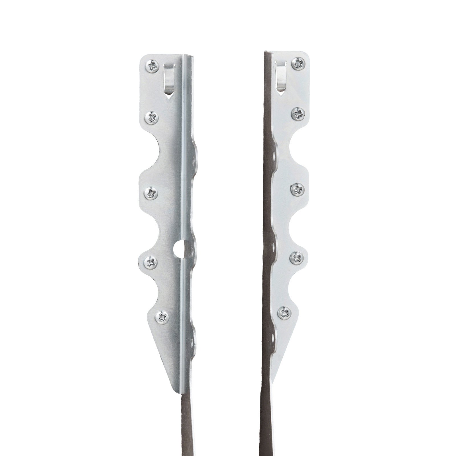 VEVOR 50 szt. wieszak do belek, łącznik do drewna, wymiary wewnętrzne 40x38x199 mm, łącznik do belek, wspornik belki z powłoką antykorozyjną, zaciski łączące wsporniki słupów do wykładzin podłogowych i kratownic sufitowych