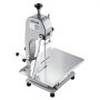 VEVOR Commercial Electric Meat Bandsaw, 650W Bone Sawing Machine with 315 x 460 mm Workbench, 0-110 mm Cutting Thickness, 5 Extra Replacement Blades, for Cutting Bone, Frozen Meat, Pork, Beef & Ribs