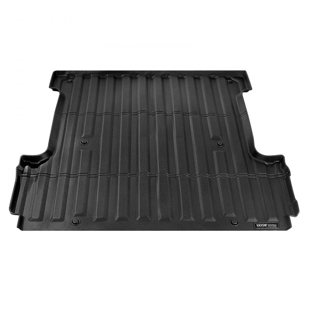 Mata na skrzynię ładunkową VEVOR do Forda F-150 2015-2024, mata na skrzynię ładunkową z tworzywa TPE, 1680 x 1620 x 45 mm, czarna, gruba, idealna do transportu towarów