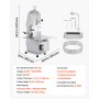 Piła do kości VEVOR, 1500 W, 300 kg/h, elektryczna maszyna do cięcia kości, 490 x 380 mm, grubość cięcia 4-200 mm, piła do mięsa gastronomicznego, komercyjna piła do kości, taśmowa piła do mięsa