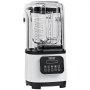 VEVOR Commercial Blender 2200W with Protective Shield, High-Performance Blender, Kitchen Blender with 9 Speeds, 5 Functions and Plastic Container, for Frozen Drinks, Shakes, Smoothies