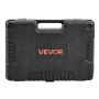 VEVOR Socket Set, 69 Pieces, 9.5 & 6.4 mm Drive Socket and Ratchet Set, SAE and Metric, Deep and Standard, Mechanic Tool Kit with Accessories and Storage Case, CR-V Alloy Steel, for Auto Repair