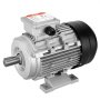 Silnik elektryczny VEVOR 1,5 kW 3000 obr./min, prąd zmienny 230 V/400 V, 9,5 A/3,5 A, 90 l, rama B3, silnik sprężarki powietrza 3-fazowy, wał wielowypustowy 24 mm, obroty do przodu/do tyłu do maszyn rolniczych i sprzętu ogólnego