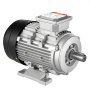 Silnik elektryczny VEVOR 1,5 kW 3000 obr./min, prąd zmienny 230 V/400 V, 9,5 A/3,5 A, 90 l, rama B3, silnik sprężarki powietrza 3-fazowy, wał wielowypustowy 24 mm, obroty do przodu/do tyłu do maszyn rolniczych i sprzętu ogólnego