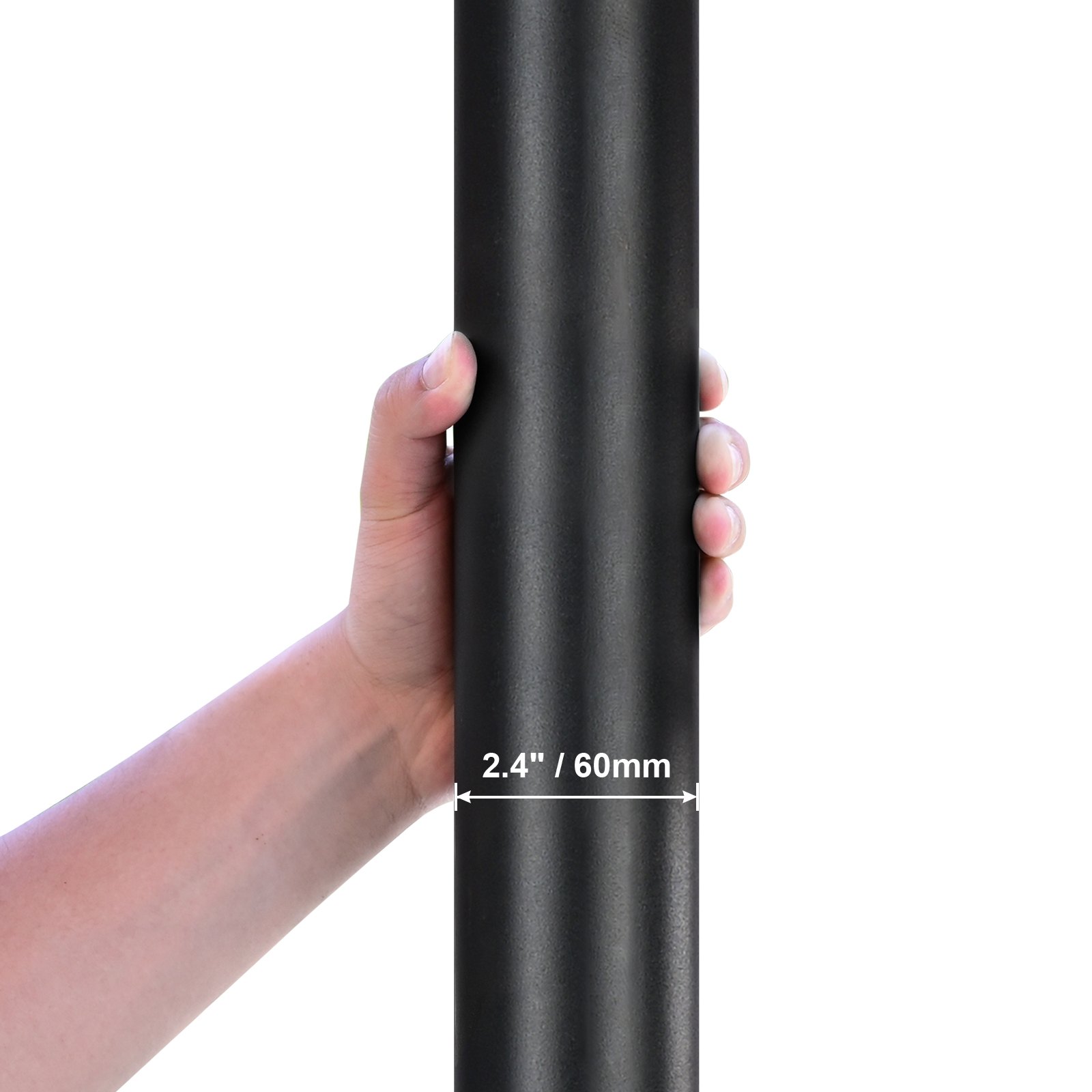 Altana ogrodowa VEVOR dla 6-8 osób, 295x295 cm, duża altana ogrodowa, z moskitierą, metalową ramą i poliestrem powlekanym poliuretanem 180 g, baldachim na patio, podwórko, trawnik, ogród