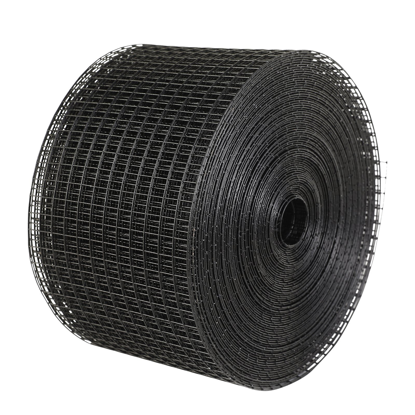 VEVOR 20,3 x 30,5 m Ochrona przed ptakami na panelach słonecznych, Siatka do ochrony paneli słonecznych przed gołębiami z 50 drutami obręczowymi, Ochrona paneli słonecznych z powłoką PVC odporną na rdzę, Siatka w rolce o oczkach 1,27 cm