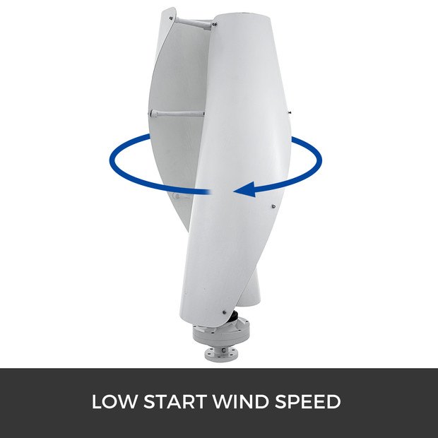 400W 12V Pionowy generator turbin wiatrowych Generator turbin wiatrowych i kontroler ładowania