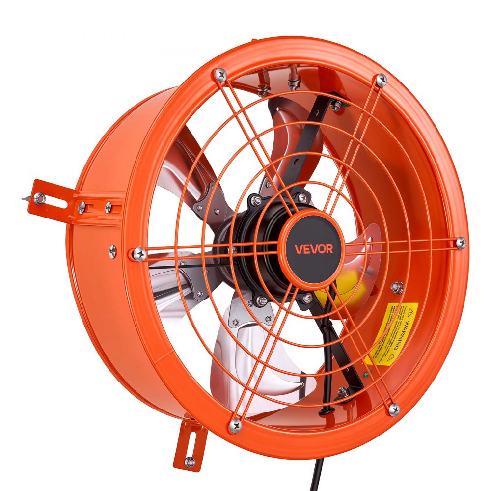 Wentylator szczytowy VEVOR 30,5 cm, wentylator strychowy, zasilany energią słoneczną, 1529,1 m³/h, pomarańczowy, 3 w 1, wentylacja, chłodzenie i osuszanie, do strychów, szklarni i magazynów, obudowa stalowa, z termostatem i panelem słonecznym 35 W