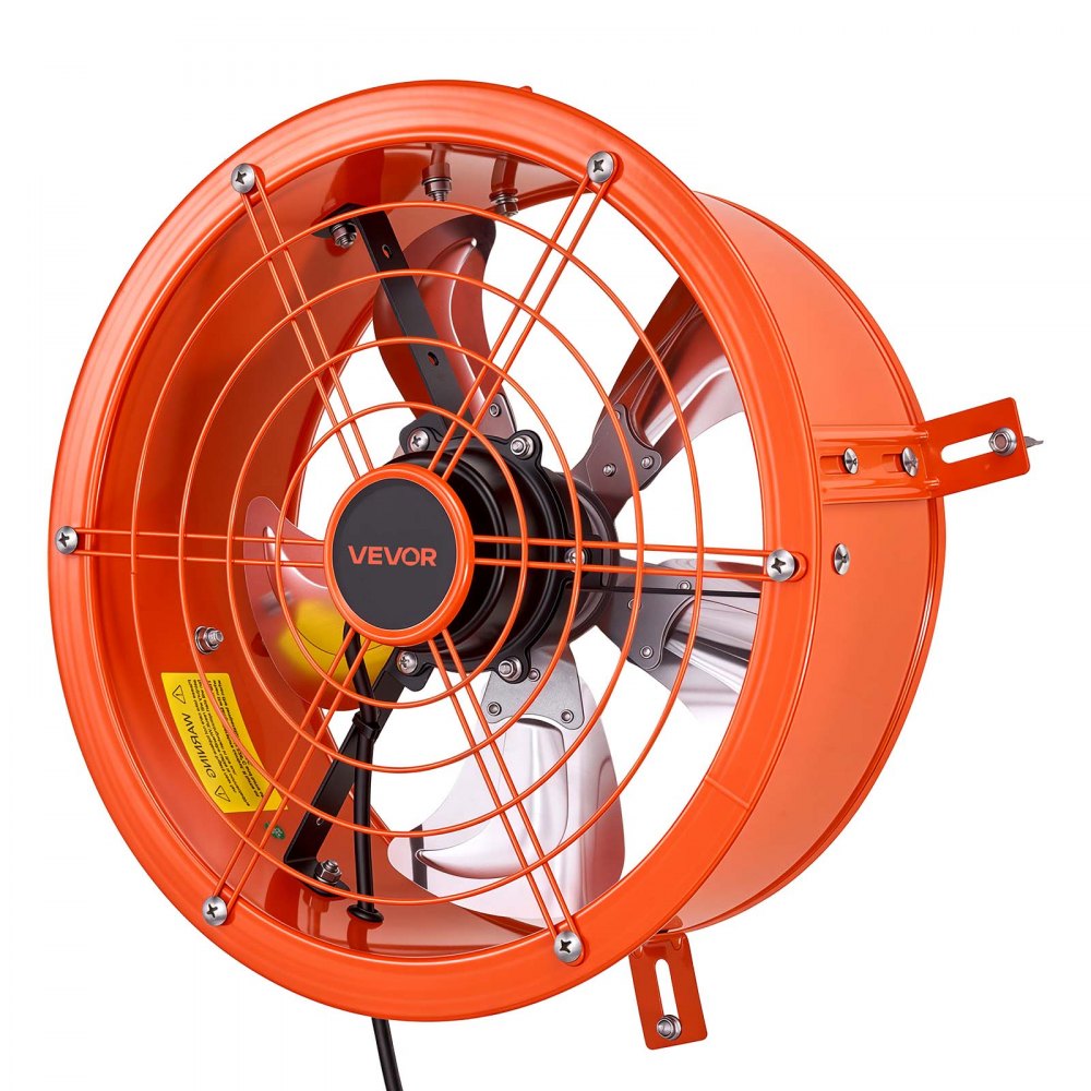 Wentylator szczytowy VEVOR 30,5 cm, wentylator strychowy, zasilany energią słoneczną, 1529,1 m³/h, pomarańczowy, 3 w 1, wentylacja, chłodzenie i osuszanie, do strychów, szklarni i magazynów, obudowa stalowa, z termostatem i panelem słonecznym 35 W