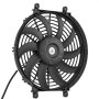 VEVOR Gable Mount Fan, 30.5 cm Solar-Powered Attic Vent Exhaust Fan Black, 1300 CFM Cooling & Ventilation for Roof, Greenhouse, Garage, Shop, with Thermostat & Mounting Brackets, Lightweight PP