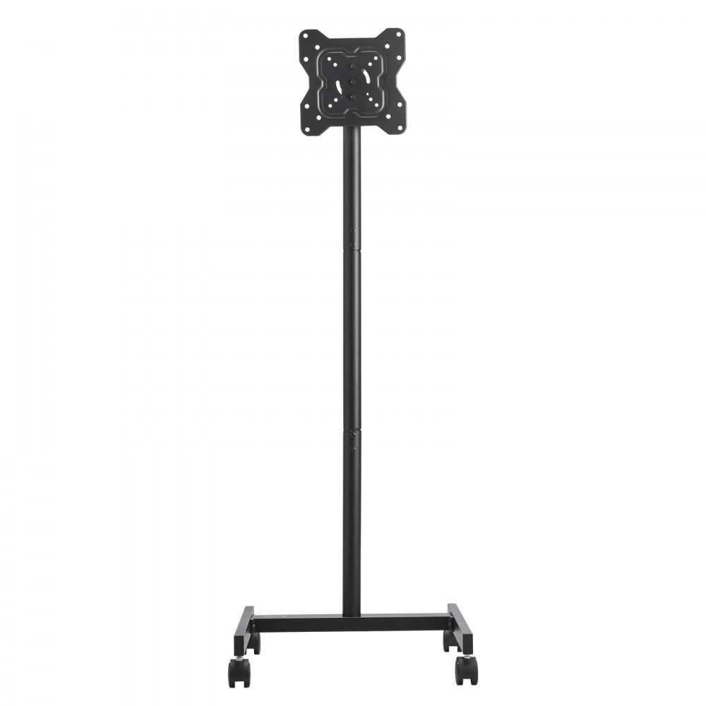 VEVOR Stojak pod telewizor z możliwością przesuwania do telewizorów płaskich i zakrzywionych o przekątnej 431,8–1397 mm, przenośny stojak pod telewizor o udźwigu do 20 kg (maks. VESA 200 x 200 mm) do salonu, sypialni, biura, na zewnątrz