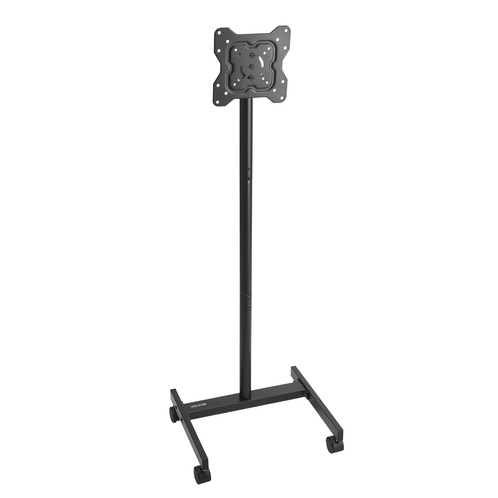 VEVOR Stojak pod telewizor z możliwością przesuwania do telewizorów płaskich i zakrzywionych o przekątnej 431,8–1397 mm, przenośny stojak pod telewizor o udźwigu do 20 kg (maks. VESA 200 x 200 mm) do salonu, sypialni, biura, na zewnątrz