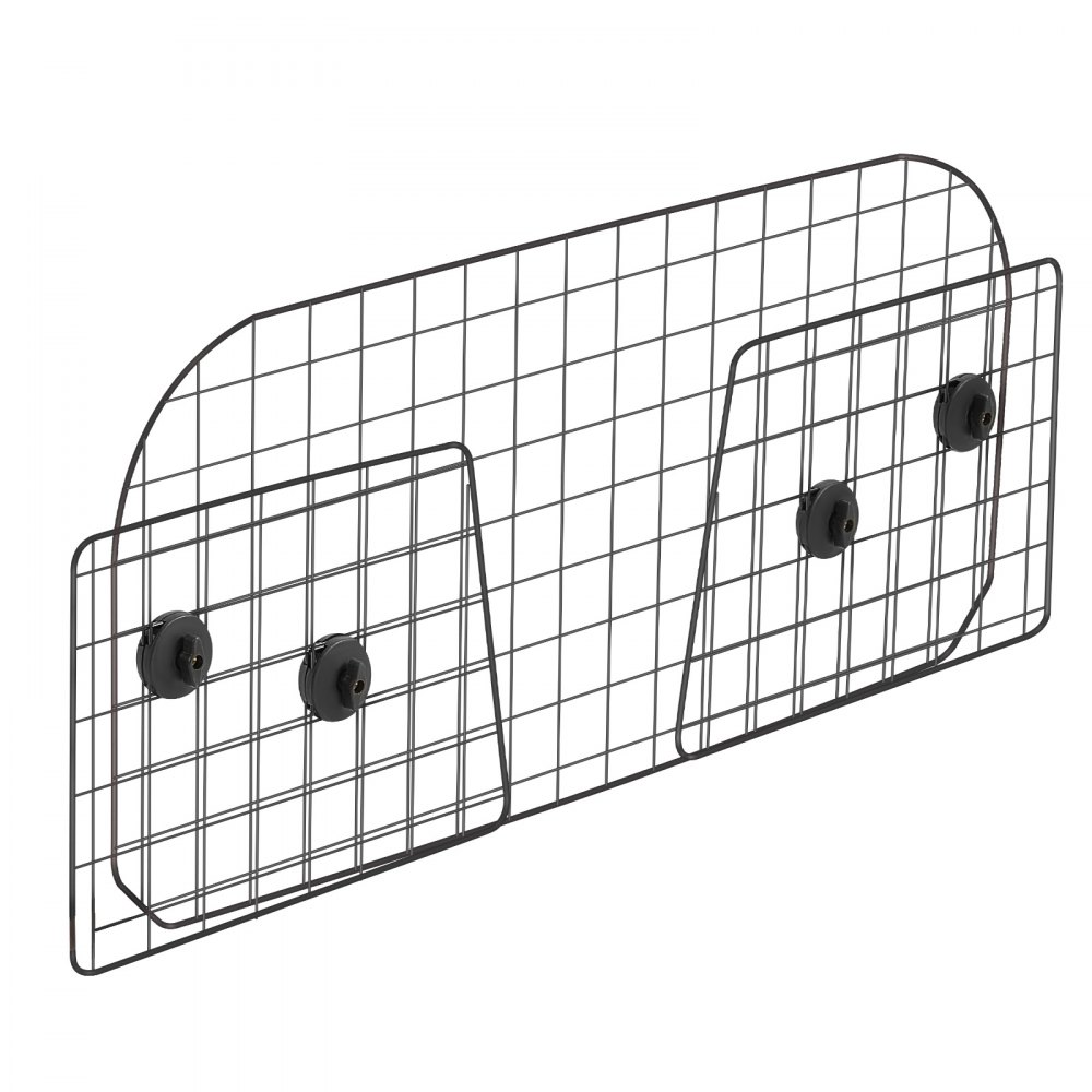 VEVOR Dog Car Barrier, Adjustable Partition, Dog Guard, 1525 mm, Car Safety Barrier for Back Seats, Wire Mesh Pet Barrier, Universal Fit Car Barrier for SUVs, Trucks, and Vehicles