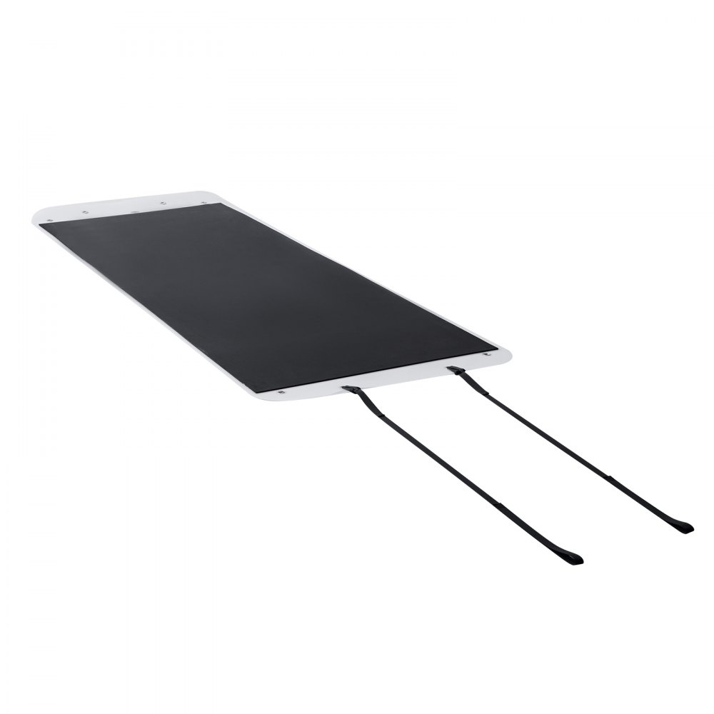 Sanie VEVOR Deer, 2800 x 1015 mm, sanie wielofunkcyjne PE, ładowność 725,75 kg, ciągnione ręcznie, kompatybilne z ciągnikiem ATV UTV, mata transportowa do ogrodu, wędkarstwa podlodowego, drewno