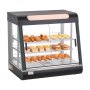 VEVOR 3-Tier Commercial Food Warmer Display, 1200W Food Display Warmer with LED Light, Top Storage and Adjustable Shelves, 30-85℃ Steam Heating, 106Qt/100L for Hamburger, Pizza, Bread, Fried Chicken