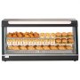 VEVOR 3-Tier Commercial Food Warmer Display, 1600W Food Display Warmer with LED Light, Top Storage and Adjustable Shelves, 30-85℃ Steam Heating, 190Qt/180L for Hamburger, Pizza, Bread, Fried Chicken