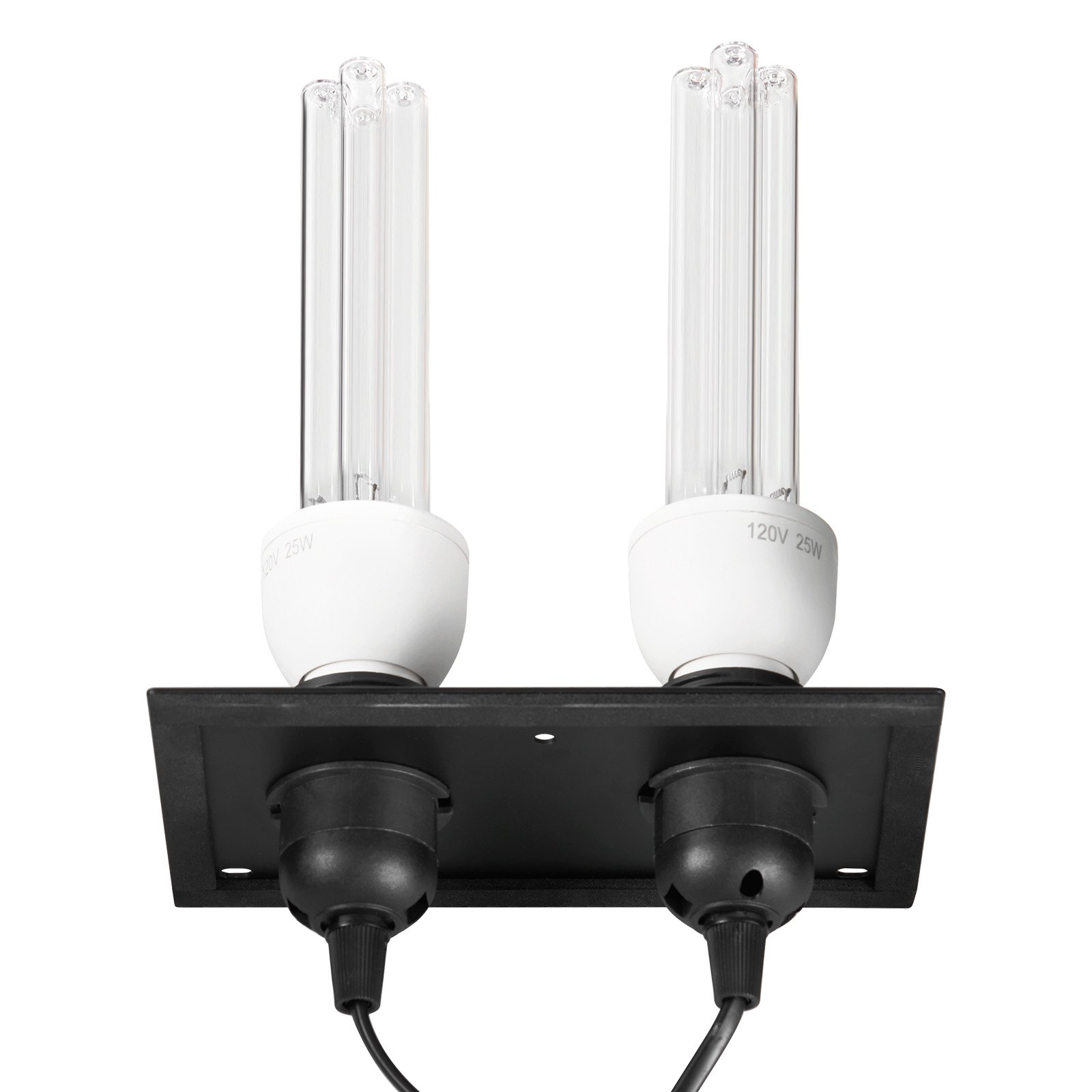 VEVOR HVAC Oczyszczacz powietrza do całego domu, lampa UVC 50 W 254 nm do kanałów klimatyzacyjnych, myjka powietrza z 2 zapasowymi żarówkami, lampy UV HVAC, oczyszczacz powietrza do klimatyzatorów