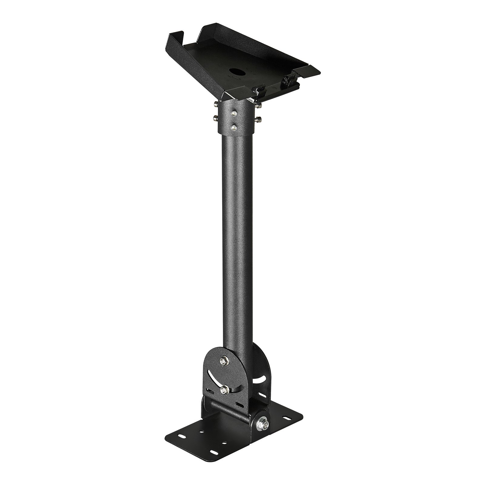 Uchwyt dachowy VEVOR Starlink Gen 3, 180x140x520 mm, regulowany kąt 30°-150°, z zestawem akcesoriów montażowych, wytrzymały adapter stalowy, rura łącząca 410 mm, kompatybilny z Gen 3 i V3, czarny