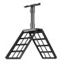 Uchwyt VEVOR Starlink Gen 3, 900x200x380 mm, regulowany uchwyt dachowy 45°-135°, z zestawem akcesoriów montażowych, wytrzymały adapter stalowy, rura łącząca 250 mm, kompatybilny z Gen 3 i V3, czarny