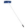 VEVOR Snow Roof Rake, 60cm PP Plastic Blade, 1.18-5.55 m Adjustable Roof Snow Scraper with Wheels, Anti-Slip Handle Snows Removal Tool, Lightweight House Rooftop Rake for Leaves Debris Removal