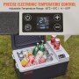 VEVOR 20 L Cool Box 12/24 V Przenośna lodówka, elektryczna zamrażarka Mała zamrażarka -20 ~ 10 ℃, elektryczna sprężarka Cool Box 580 x 330 x 310 mm do samochodu, kempingu, ciężarówki, łodzi itp.