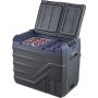 VEVOR Car Refrigerator, 12-Volt Car Refrigerator, Portable 40-Liter Dual-Zone Freezer, Adjustable Range from -20°C to 20°C, 12/24V DC and 100-240V AC, Compressor Cooler for Outdoor Use, Camping, RV