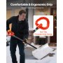 Łopata do śniegu VEVOR, 76 cm, z ergonomicznym uchwytem, ​​ostrze z tworzywa HDPE, odśnieżarka, pług do śniegu, przenośne narzędzie do odśnieżania podjazdów i ogrodów
