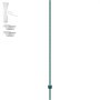 VEVOR 7 Foot Fence Posts, 10-Pack T-Posts Heavy-Duty Metal Fence Posts, Sturdy Steel Fence Stakes for Garden Yards, Lawns, Farms and Outdoor Chain Link Fences, Green