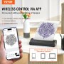 Drukarka szablonów do transferu tatuażu VEVOR, bezprzewodowa drukarka szablonów do tatuażu Bluetooth z 10 sztukami papieru transferowego i torbą z tkaniny, przenośna drukarka do tatuażu dla telefonów z systemem Android i iOS