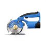 VEVOR Portable Fabric Cutter 150W, Electric Industrial Fabric Cutter, Blade Size: 100mm, Max. Cutting Thickness: 27mm, Cordless Fabric Scissors Made of Alloy Steel Ideal for Cloth, Fabric, etc.
